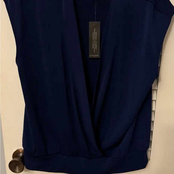 Banana Republic Deep Blue Blouse - Picture 2 of 4
